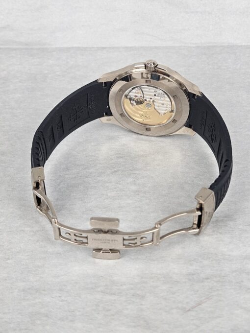 PATEK PHILIPPE AQUANAUT REF. 5168G-001 BLU DIAL WHITE GOLD - immagine 6
