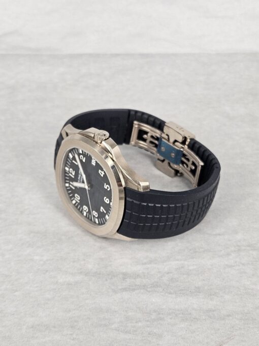 PATEK PHILIPPE AQUANAUT REF. 5168G-001 BLU DIAL WHITE GOLD - immagine 8