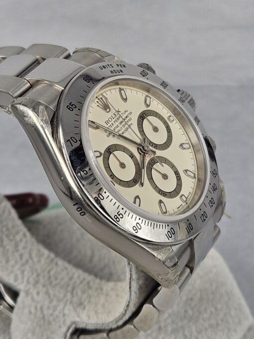 Rolex DAYTONA CREAM/PANNA DIAL, FULL STICKERS NOS 116520 SER.P60XXXX - immagine 2