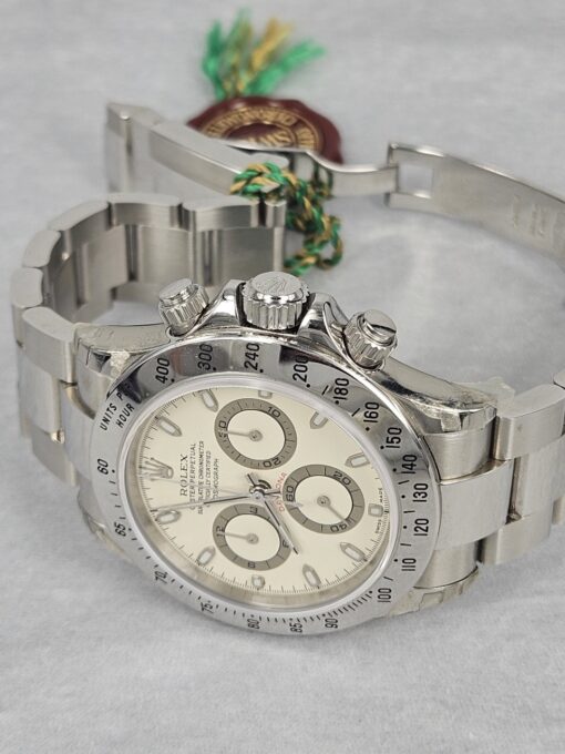 Rolex DAYTONA CREAM/PANNA DIAL, FULL STICKERS NOS 116520 SER.P60XXXX - immagine 8