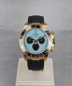 ROLEX DAYTONA YELLOW GOLD "TIFFANY" BLUE DIAL 126518LN