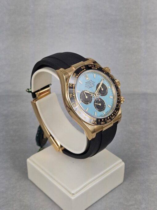 ROLEX DAYTONA YELLOW GOLD "TIFFANY" BLUE DIAL 126518LN - immagine 2