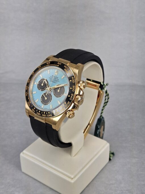 ROLEX DAYTONA YELLOW GOLD "TIFFANY" BLUE DIAL 126518LN - immagine 3