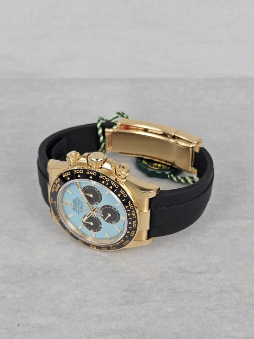ROLEX DAYTONA YELLOW GOLD "TIFFANY" BLUE DIAL 126518LN - immagine 5