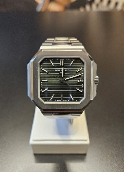 PATEK PHILIPPE CUBITUS 5821/1A STAINLESS STEEL, GREEN DIAL - immagine 2