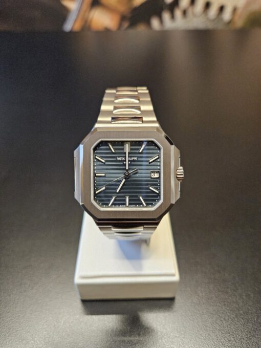 PATEK PHILIPPE CUBITUS New 2025 40mm White Gold Blue Dial 7128/1G-001