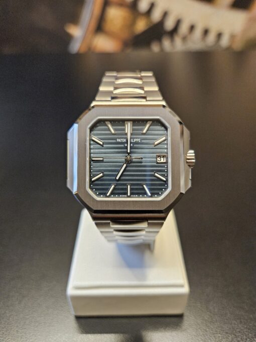 PATEK PHILIPPE CUBITUS New 2025 40mm White Gold Blue Dial 7128/1G-001 - immagine 2