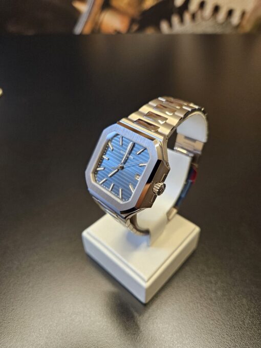 PATEK PHILIPPE CUBITUS New 2025 40mm White Gold Blue Dial 7128/1G-001 - immagine 4
