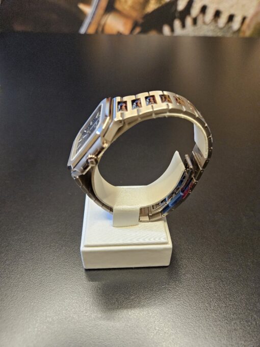 PATEK PHILIPPE CUBITUS New 2025 40mm White Gold Blue Dial 7128/1G-001 - immagine 5