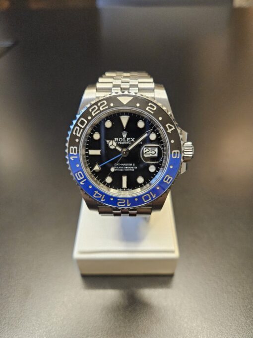 ROLEX GMT MASTER II STAINLESS STEEL JUBILEE 126710BLNR