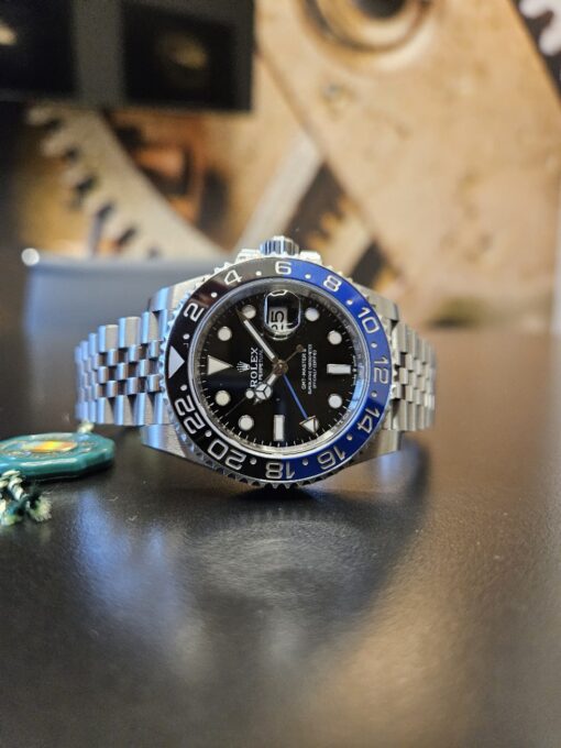 ROLEX GMT MASTER II STAINLESS STEEL JUBILEE 126710BLNR - immagine 7