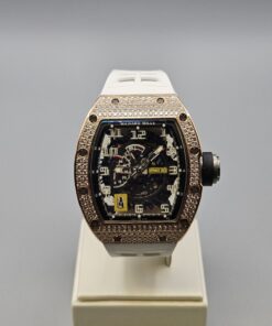 RICHARD MILLE ROSE GOLD , WITH FACTORY DIAMOND RM 030