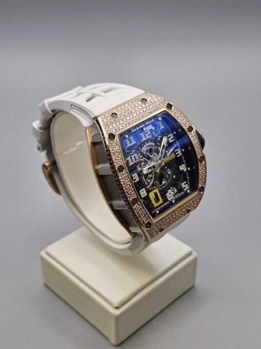 RICHARD MILLE ROSE GOLD , WITH FACTORY DIAMOND RM 030 - immagine 2