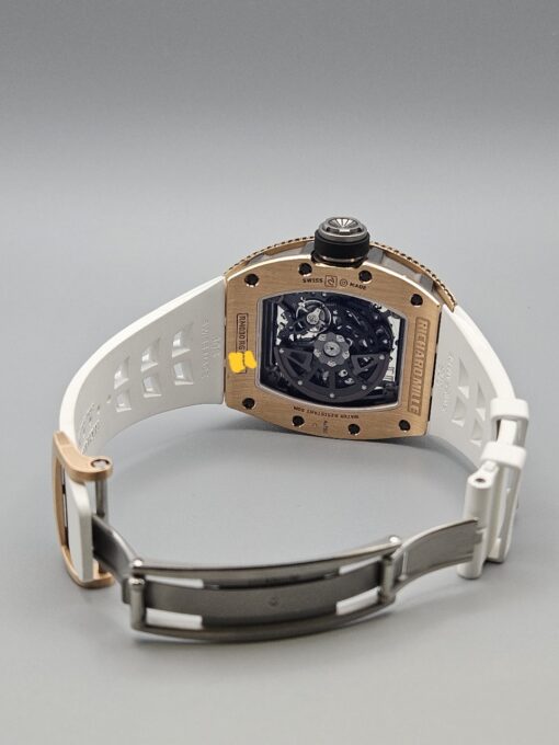 RICHARD MILLE ROSE GOLD , WITH FACTORY DIAMOND RM 030 - immagine 9