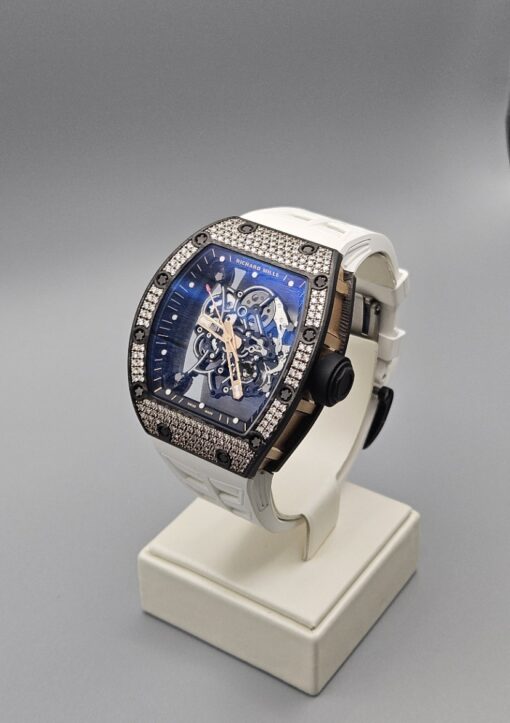 RICHARD MILLE RG CA TPT, ROSE GOLD, FACTORY DIAMOND Bubba Watson RM 055 - immagine 5