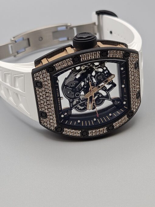 RICHARD MILLE RG CA TPT, ROSE GOLD, FACTORY DIAMOND Bubba Watson RM 055 - immagine 10