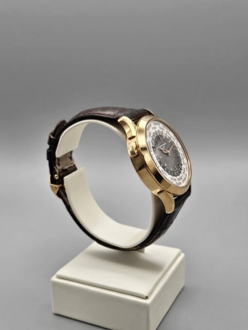 PATEK PHILIPPE WORLD TIME ROSE GOLD ON LEATHER STRAP 5230R-001 - immagine 3