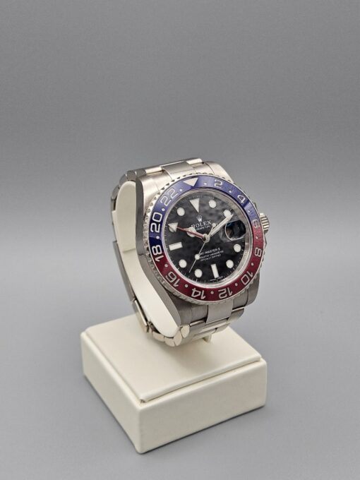 ROLEX GMT MASTER II WHITE GOLD BLACK DIAL 116719BLRO - immagine 2