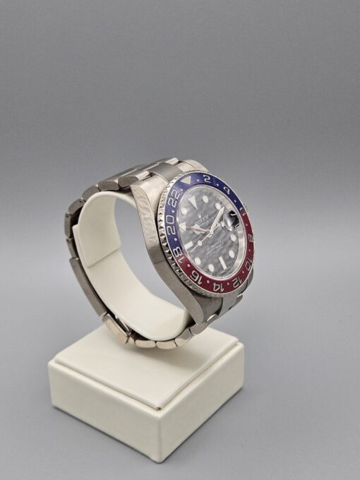 ROLEX GMT MASTER II WHITE GOLD BLACK DIAL 116719BLRO - immagine 3