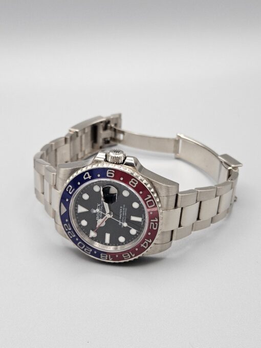ROLEX GMT MASTER II WHITE GOLD BLACK DIAL 116719BLRO - immagine 6