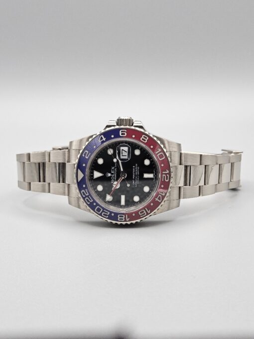 ROLEX GMT MASTER II WHITE GOLD BLACK DIAL 116719BLRO - immagine 9
