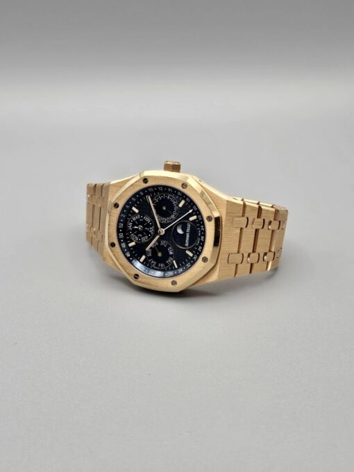 Audemars Piguet Royal Oak Perpetual Calendar ROSE GOLD BLUE DIAL 26574OR - immagine 6