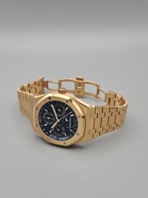 Audemars Piguet Royal Oak Perpetual Calendar ROSE GOLD BLUE DIAL 26574OR - immagine 9