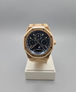 Audemars Piguet Royal Oak Perpetual Calendar ROSE GOLD BLUE DIAL 26574OR