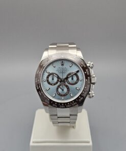 ROLEX DAYTONA ICE BLUE DIAL PLATINUM 116506
