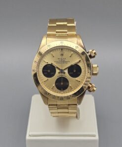 ROLEX 18k YELLOW GOLD, OFFICIAL ROLEX SERVICE FROM 2022, REF. 6265