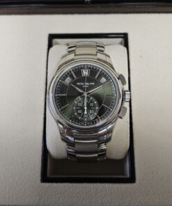 Patek Philippe Annual Calendar STAINLESS STEEL, GREEN OLIVE DIAL 5905/1A-001