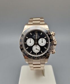 Rolex Daytona Le Mans full set, rose gold, black dial 126525ln